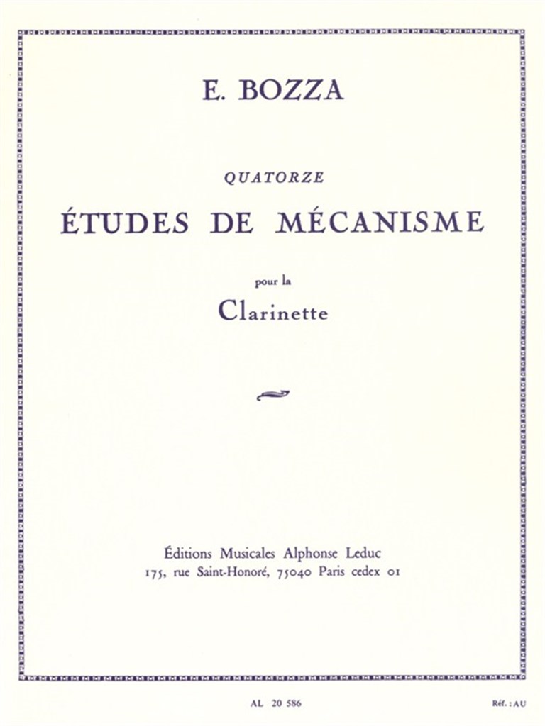 14 Etudes De Mecanisme